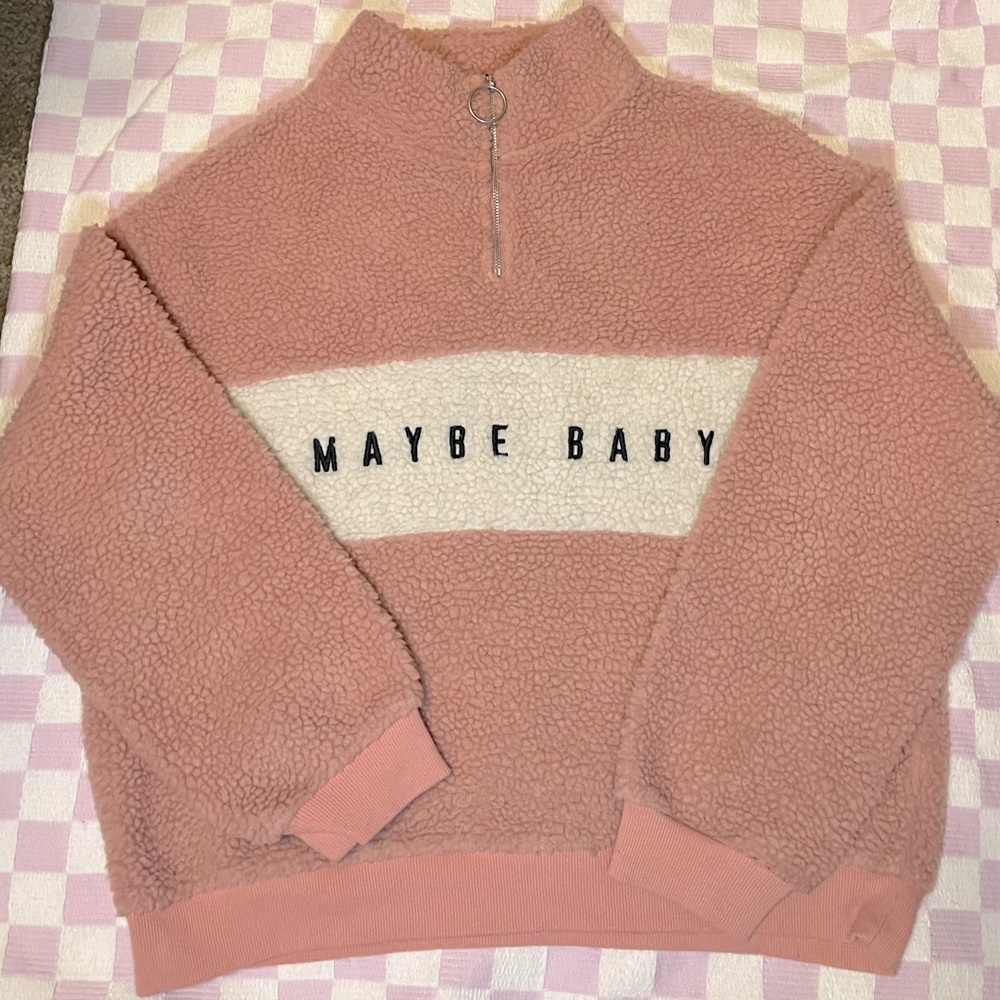 Teddy Pullover Sweater